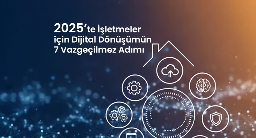 2025’te İşletmeler İçin Dijital Dönüşümün 7 Vazgeçilmez Adımı